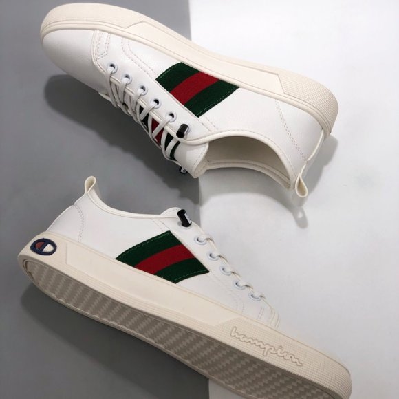 NEWGucci leather casual shoes small white shoes
